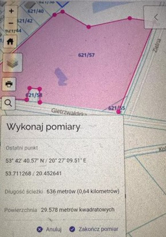 Działka Sprzedaż Bartąg 5