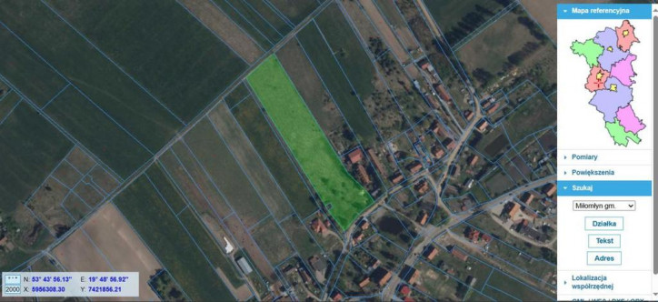 Działka Sprzedaż Śliwa 2